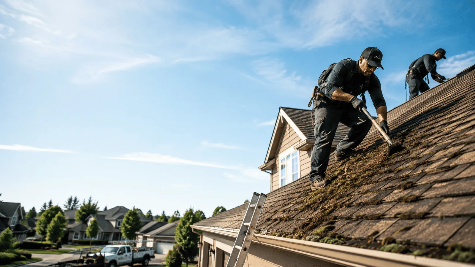 Roof Moss Removal in Trevor, WI near me